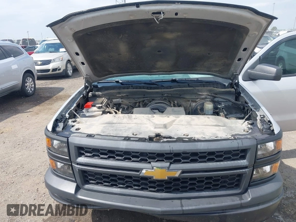 2015 Chevrolet Silverado 1500 Work Truck with VIN 1GCNCPEH4FZ431370, listed as a IAAI auction lot 42032877 with 138,514 mi miles and . Bid and sale history available at DreamBid. Image 10.