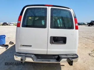 2024 Chevrolet Express Cargo with VIN 1GCWGAFP4R1269464, listed as a Copart auction lot 57891575 with Not provided miles and Clean title. Bid and sale history available at DreamBid. Image 6.