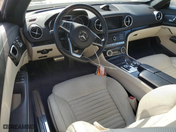 2019 Mercedes-Benz SL-Class SL 550 with VIN WDDJK7DA3KF058409, listed as a Copart auction lot 61551213 with 27,208 mi miles. Bid and sale history available at carsss.com. Image 8.