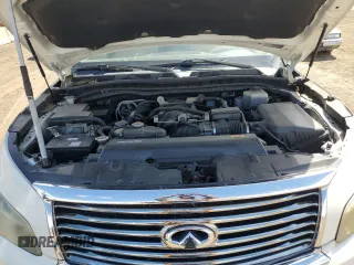 2011 Infiniti QX56 7-passenger with VIN JN8AZ2NEXB9005414, listed as a Copart auction lot 54880575 with 174,929 mi miles and Clean Title. Bid and sale history available at carsss.com. Image 12.