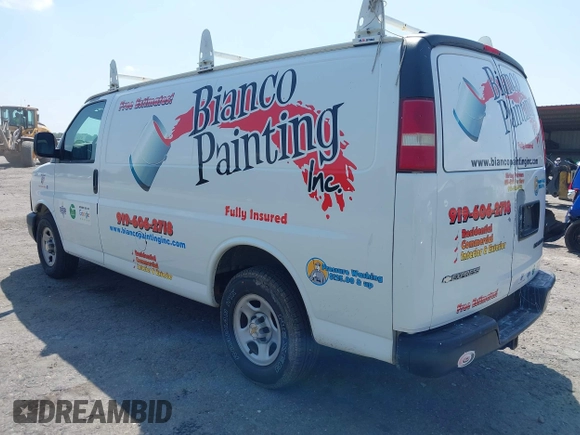 2004 Chevrolet Express Cargo z VIN 1GCFG15X641245676, wystawiony jako IAAI lot #42161041 z przebiegiem 138 993 mil mil oraz . Historia ofert i sprzedaży dostępna na DreamBid. Obrazek 3.