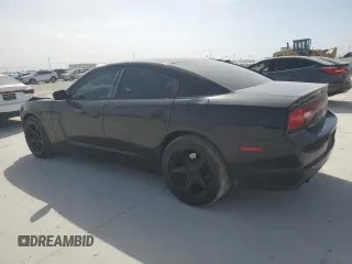 2014 Dodge Charger SE with VIN 2C3CDXBG7EH314658, listed as a Copart auction lot 48160235 with 161,599 mi miles and Salvage Title. Bid and sale history available at carsss.com. Image 2.