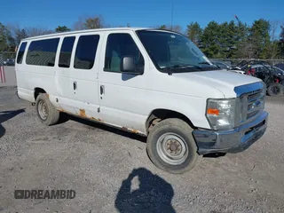 2011 Ford Econoline Passenger XL with VIN 1FBSS3BL3BDA90014, listed as a IAAI auction lot 42027627 with 283,242 mi miles and . Bid and sale history available at DreamBid. Image 1.