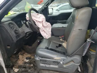 2013 Ford F-150 XL with VIN 1FTNF1CF3DKD51179, listed as a Copart auction lot 43833495 with 209,552 mi miles and Salvage Title. Bid and sale history available at carsss.com. Image 7.