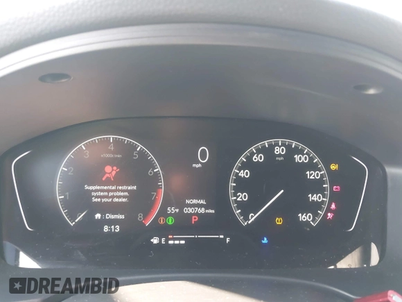 2024 Honda Civic Sport with VIN 2HGFE2F50RH522647, listed as a IAAI auction lot 42004321 with 30,768 mi miles and . Bid and sale history available at DreamBid. Image 7.