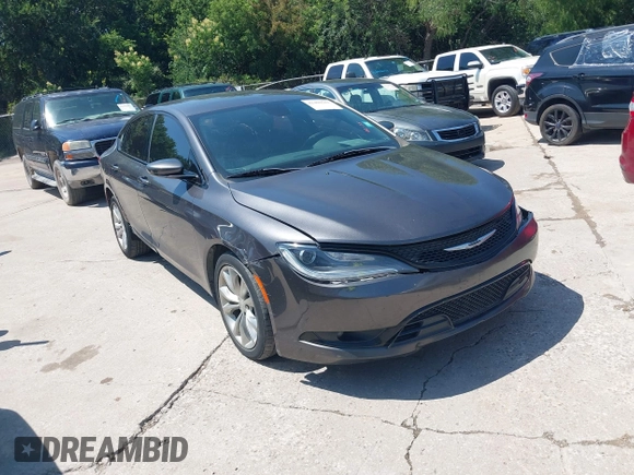 2015 Chrysler 200 S with VIN 1C3CCCBB6FN721931, listed as a IAAI auction lot 42400501 with 153,678 mi miles and . Bid and sale history available at DreamBid. Image 1.