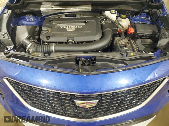 2021 Cadillac XT4 AWD Premium Luxury with VIN 1GYFZDR49MF044119, listed as a Copart auction lot 44242575 with 36,479 mi miles and Salvage Title. Bid and sale history available at carsss.com. Image 12.