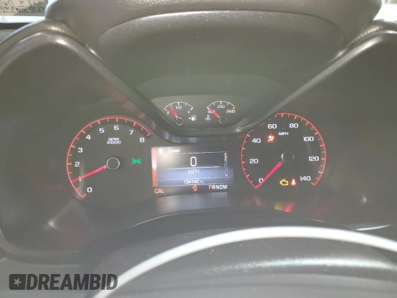 2016 GMC Canyon 4WD SLE with VIN 1GTH6CE3XG1158095, listed as a Copart auction lot 75802314 with 134,140 mi miles and Salvage Title. Bid and sale history available at carsss.com. Image 9.