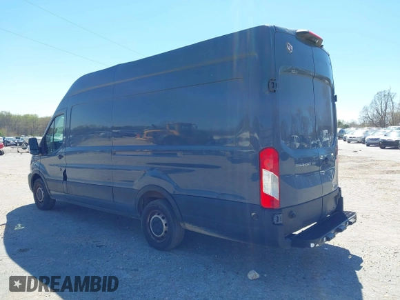 2020 Ford Transit Cargo with VIN 1FTBR3X87LKA48065, listed as a IAAI auction lot 41780797 with 82,385 mi miles. Bid and sale history available at carsss.com. Image 3.