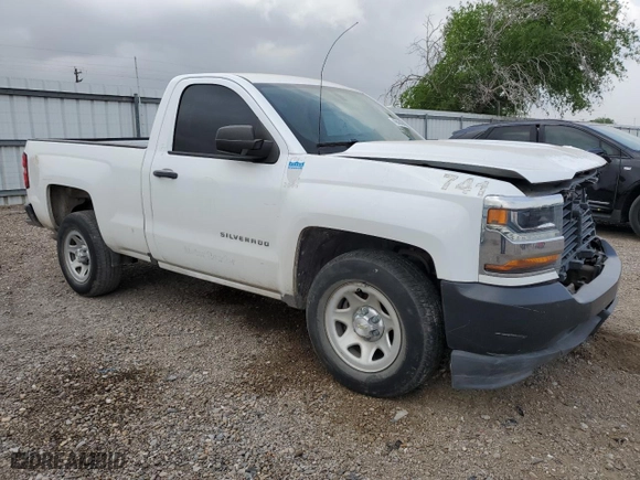 2018 Chevrolet Silverado 1500 Work Truck with VIN 1GCNCNEH6JZ316864, listed as a Copart auction lot 49842485 with 70,028 mi miles and Salvage Title. Bid and sale history available at carsss.com. Image 4.