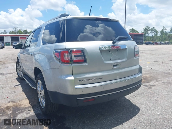 2017 GMC Acadia Limited with VIN 1GKKRSKD1HJ248794, listed as a IAAI auction lot 42483375 with 65,682 mi miles and . Bid and sale history available at DreamBid. Image 3.