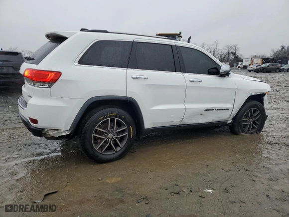 2017 Jeep Grand Cherokee Limited with VIN 1C4RJFBG9HC864072, listed as a Copart auction lot 43852345 with 112,796 mi miles and Salvage Title. Bid and sale history available at carsss.com. Image 3.