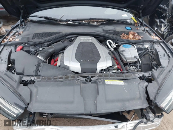 2016 Audi A7 3.0 Premium Plus with VIN WAUWGAFC0GN006470, listed as a IAAI auction lot 41638615 with 104,040 mi miles. Bid and sale history available at carsss.com. Image 10.