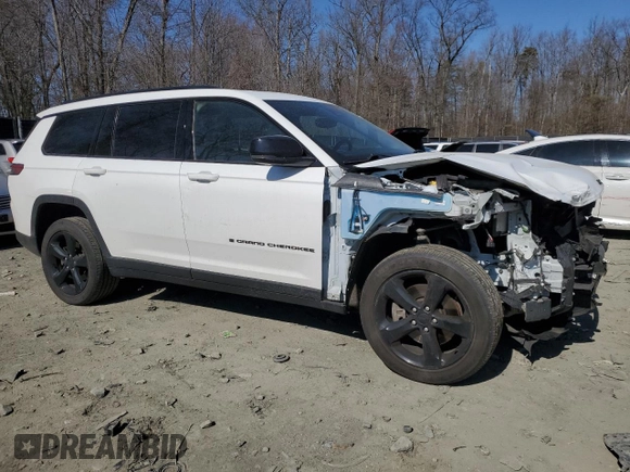 2022 Jeep Grand Cherokee Altitude with VIN 1C4RJKAG0N8506092, listed as a Copart auction lot 47593345 with 83,366 mi miles and Salvage title. Bid and sale history available at DreamBid. Image 4.