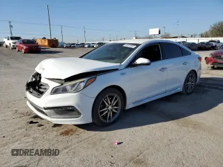 2015 Hyundai Sonata Sport with VIN 5NPE34AB6FH098676, listed as a Copart auction lot 48591505 with 119,766 mi miles and Salvage Title. Bid and sale history available at carsss.com. Image 1.