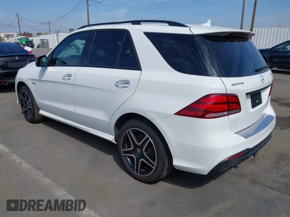 2018 Mercedes-Benz GLE 43 AMG with VIN 4JGDA6EB4JB019258, listed as a IAAI auction lot 42032969 with 123,163 mi miles and . Bid and sale history available at DreamBid. Image 3.