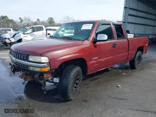 2001 Chevrolet Silverado 1500 LS with VIN 1GCEK19T41E124392, listed as a IAAI auction lot 41535247 with 306,514 mi miles. Bid and sale history available at carsss.com. Image 2.