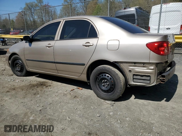 2007 Toyota Corolla CE with VIN 2T1BR32E77C774318, listed as a Copart auction lot 52458855 with 275,730 mi miles and Clean Title. Bid and sale history available at DreamBid. Image 2.