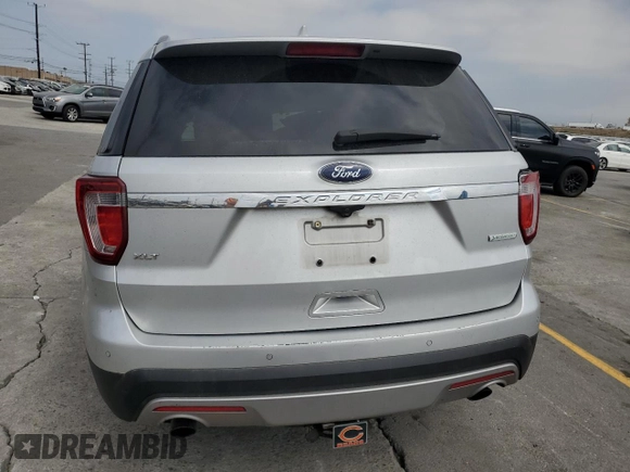 2017 Ford Explorer XLT with VIN 1FM5K7DH6HGC26647, listed as a Copart auction lot 56223115 with Not provided miles and Salvage title. Bid and sale history available at DreamBid. Image 6.
