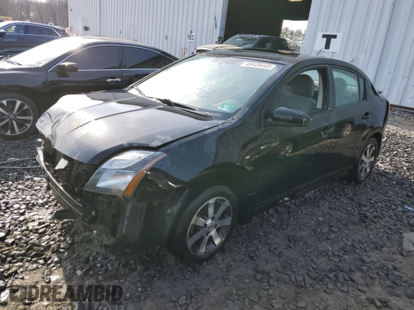 2012 Nissan Sentra SR with VIN 3N1AB6AP6CL695821, listed as a Copart auction lot 49428445 with 162,721 mi miles and Salvage Title. Bid and sale history available at DreamBid. Image 1.