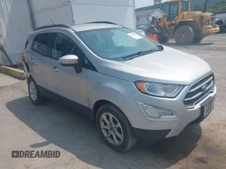 2018 Ford EcoSport SE z VIN MAJ6P1UL5JC188293, wystawiony jako IAAI lot #42338926 z przebiegiem 186 773 mil mil oraz . Historia ofert i sprzedaży dostępna na DreamBid. Obrazek 1.
