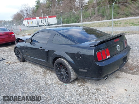 2006 Ford Mustang GT Deluxe with VIN 1ZVFT82H165131045, listed as a IAAI auction lot 41898142 with 124,643 mi miles and . Bid and sale history available at DreamBid. Image 3.