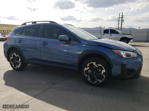 2021 Subaru Crosstrek Limited with VIN JF2GTHMC7MH347584, listed as a Copart auction lot 52512095 with 24,866 mi miles and Salvage Title. Bid and sale history available at carsss.com. Image 4.