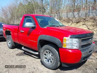 2009 Chevrolet Silverado 1500 Work Truck with VIN 1GCEK14C29Z187289, listed as a IAAI auction lot 42113066 with 109,077 mi miles. Bid and sale history available at carsss.com. Image 1.