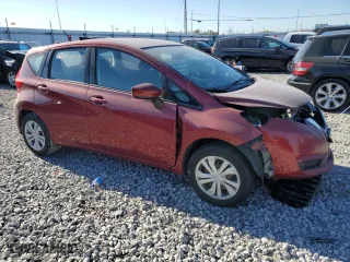 2017 Nissan Versa Note SV with VIN 3N1CE2CP1HL371706, listed as a Copart auction lot 74956433 with 122,775 mi miles and Salvage Title. Bid and sale history available at carsss.com. Image 4.