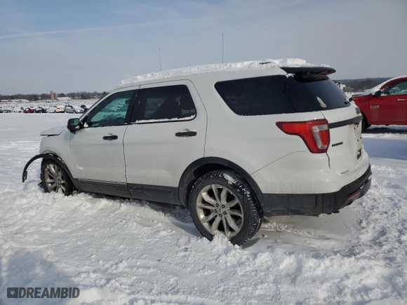 2016 Ford Utility Police Interceptor with VIN 1FM5K8AR7GGC72781, listed as a Copart auction lot 89398995 with 0 mi miles and Clean Title. Bid and sale history available at carsss.com. Image 2.