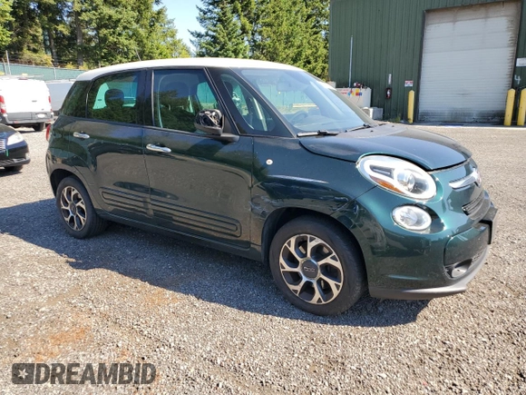 2014 FIAT 500L Easy z VIN ZFBCFABH6EZ001647, wystawiony jako Copart lot #64092325 z przebiegiem 81 360 mil mil oraz Szkoda całkowita • Salvage title. Historia ofert i sprzedaży dostępna na DreamBid. Obrazek 4.