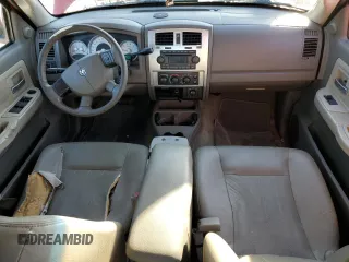 2005 Dodge Dakota Laramie with VIN 1D7HW58N65S263982, listed as a Copart auction lot 77470884 with 164,809 mi miles and Clean Title. Bid and sale history available at DreamBid. Image 8.