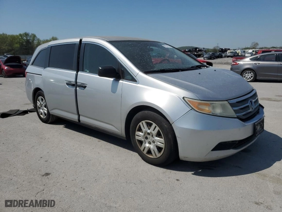 2011 Honda Odyssey LX with VIN 5FNRL5H29BB102144, listed as a Copart auction lot 52734315 with 229,758 mi miles and Salvage Title. Bid and sale history available at carsss.com. Image 4.