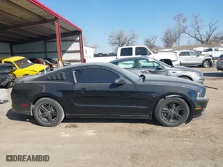 2013 Ford Mustang V6 with VIN 1ZVBP8AM2D5279820, listed as a IAAI auction lot 41791201 with 163,759 mi miles. Bid and sale history available at carsss.com. Image 13.