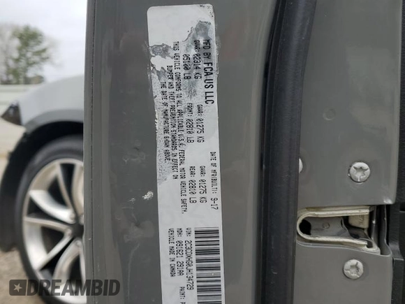 2018 Dodge Charger SXT Plus with VIN 2C3CDXHG0JH134729, listed as a Copart auction lot 48960975 with 81,950 mi miles and Salvage Title. Bid and sale history available at DreamBid. Image 15.