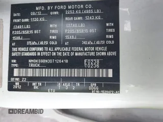 2013 Ford Transit Connect XLT с VIN NM0KS9BN3DT126418, выставлен на аукционе IAAI как лот 42295771 с пробегом 105 892 миль миль и . История ставок и продаж доступна на DreamBid. Изображение 9.