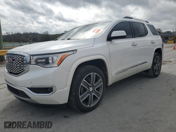 2017 GMC Acadia Denali with VIN 1GKKNPLS3HZ117955, listed as a Copart auction lot 51443175 with 116,142 mi miles and Salvage Title. Bid and sale history available at carsss.com. Image 1.