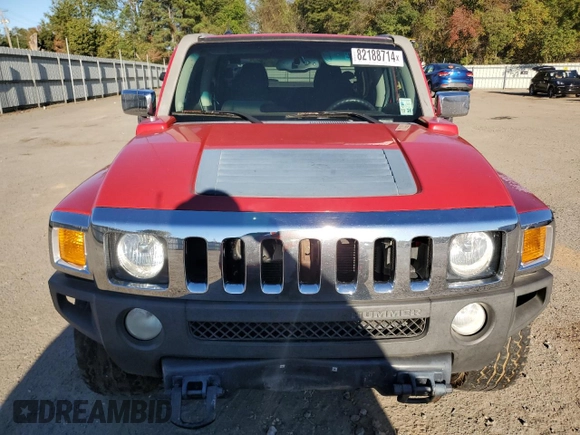 2009 Hummer H3 with VIN 5GNEN13E498160918, listed as a Copart auction lot 82188714 with 269,638 mi miles and Salvage Title. Bid and sale history available at DreamBid. Image 5.