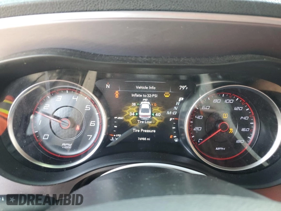 2019 Dodge Charger Scat Pack z VIN 2C3CDXGJ7KH697176, wystawiony jako Copart lot #53702845 z przebiegiem 76 988 mil mil oraz Szkoda całkowita • Salvage title. Historia ofert i sprzedaży dostępna na DreamBid. Obrazek 9.