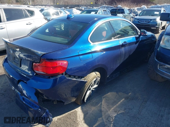 2019 BMW 2 Series 230i xDrive with VIN WBA2J3C59KVD49100, listed as a IAAI auction lot 41620304 with 47,635 mi miles. Bid and sale history available at carsss.com. Image 13.