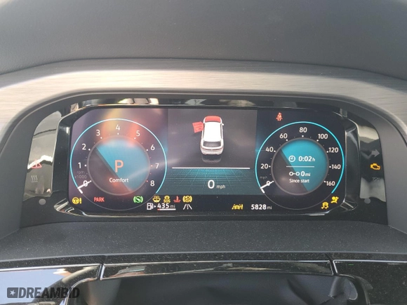 2024 Volkswagen Atlas Cross Sport 2.0T SE w/Technology with VIN 1V2HE2CA7RC240886, listed as a Copart auction lot 49257285 with 5,828 mi miles and Salvage Title. Bid and sale history available at carsss.com. Image 9.