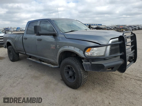 2012 Ram 2500 ST with VIN 3C6UD5HLXCG303909, listed as a Copart auction lot 44228595 with 276,595 mi miles and Salvage Title. Bid and sale history available at carsss.com. Image 1.