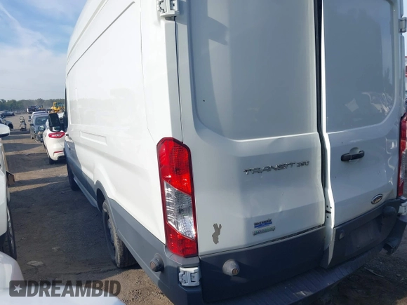 2017 Ford Transit Cargo with VIN 1FTBW3XG9HKA80524, listed as a IAAI auction lot 37520715 with 98,524 mi miles. Bid and sale history available at carsss.com. Image 3.
