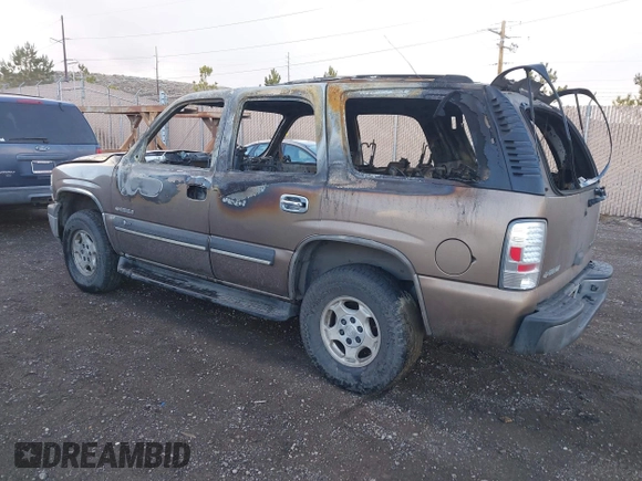 2003 Chevrolet Tahoe LS with VIN 1GNEC13V83R187408, listed as a IAAI auction lot 41456085 with Not provided miles and . Bid and sale history available at DreamBid. Image 3.