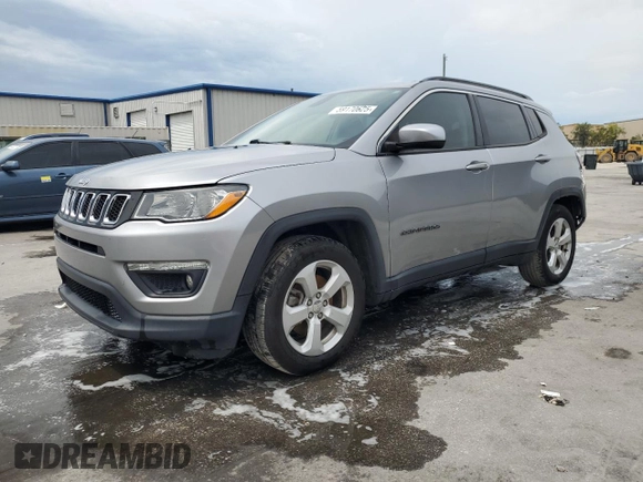 2019 Jeep Compass Latitude с VIN 3C4NJCBB7KT743313, выставлен на аукционе Copart как лот 59170625 с пробегом 109 483 миль миль и Списание • Salvage title. История ставок и продаж доступна на DreamBid. Изображение 1.