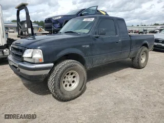 1998 Ford Ranger XL with VIN 1FTYR14XXWTA71459, listed as a Copart auction lot 72387264 with 154,384 mi miles and Salvage Title. Bid and sale history available at carsss.com. Image 1.