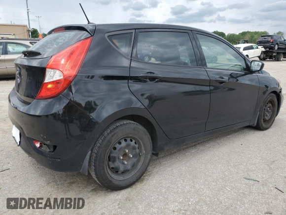 2016 Hyundai Accent SE with VIN KMHCT5AE8GU241668, listed as a Copart auction lot 57667274 with 0 mi miles and Salvage Title. Bid and sale history available at carsss.com. Image 3.