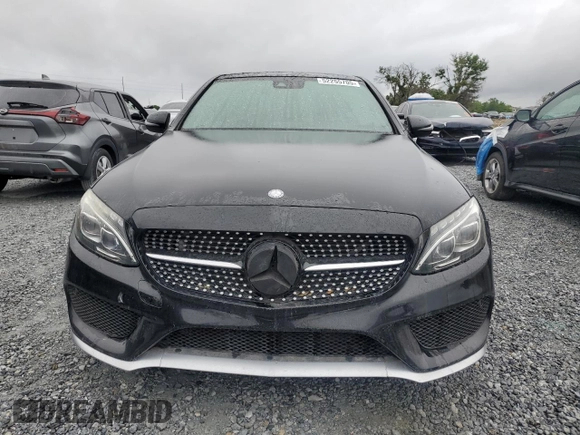 2016 Mercedes-Benz C 450 AMG with VIN 55SWF6EBXGU141562, listed as a Copart auction lot 52255705 with Not Provided miles and Clean Title. Bid and sale history available at carsss.com. Image 5.