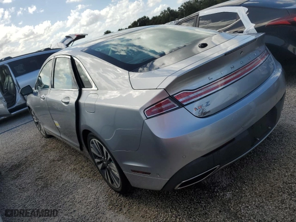 2020 Lincoln MKZ Hybrid Reserve with VIN 3LN6L5LU5LR620050, listed as a Copart auction lot 74539824 with 0 mi miles and Non Repairable. Bid and sale history available at carsss.com. Image 2.