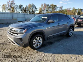 2021 Volkswagen Atlas S z VIN 1V2AC2CA0MC222200, wystawiony jako Copart lot #76410174 z przebiegiem 50 054 mil mil oraz Szkoda całkowita • Salvage title. Historia ofert i sprzedaży dostępna na DreamBid. Obrazek 1.